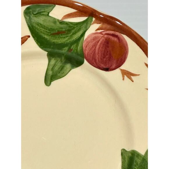 Franciscan Vintage Red Apple 1995 England 8" Salad Dessert Plates-Set of 3 - Picture 3 of 6